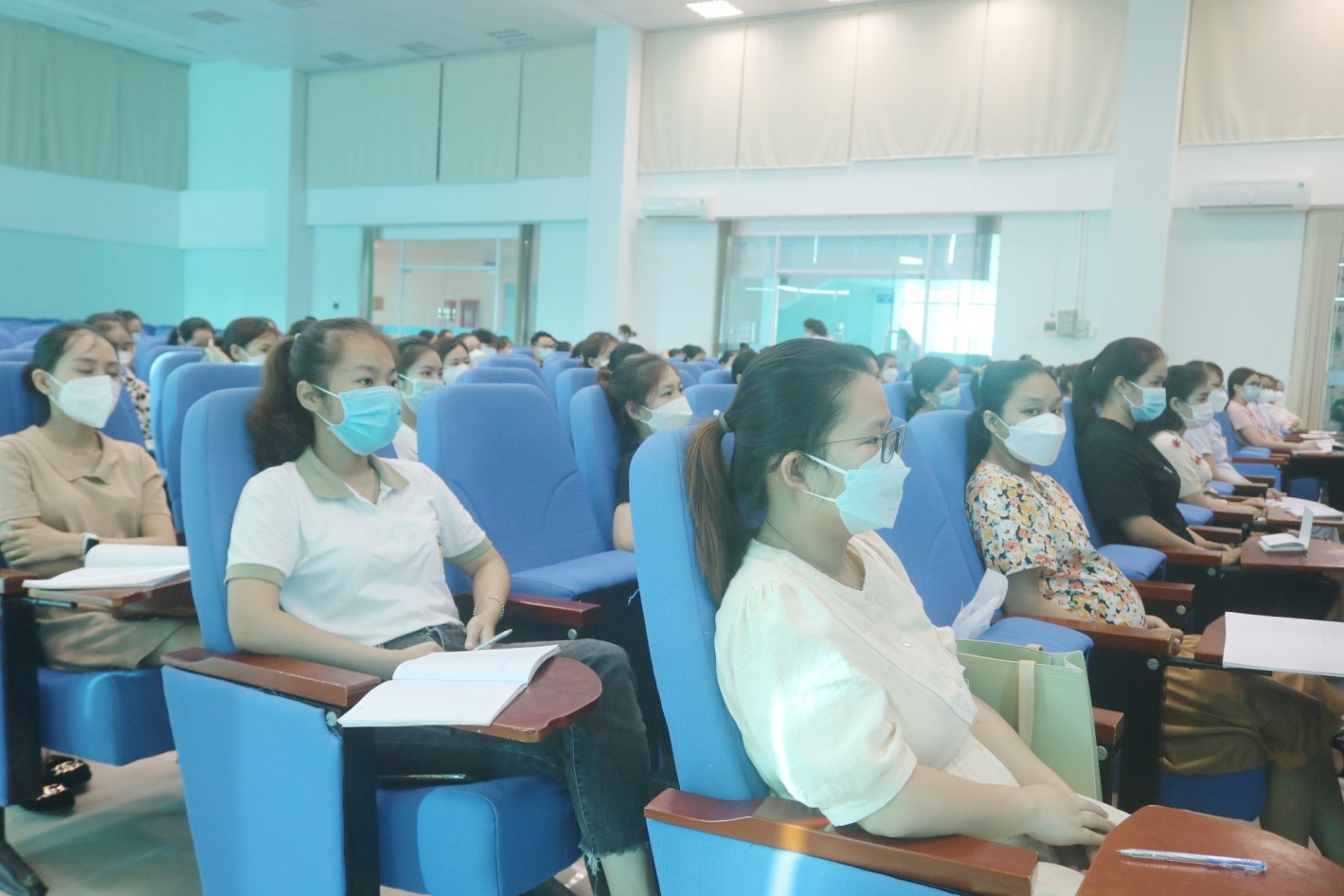 Học viên tại buổi học